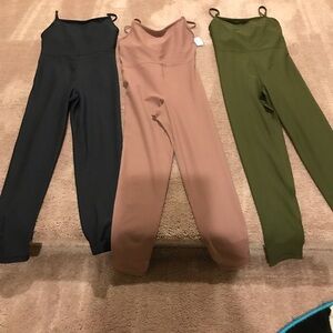 Stylish Women's Jumpsuit Set - and built in bra top. Paid $55 per each.